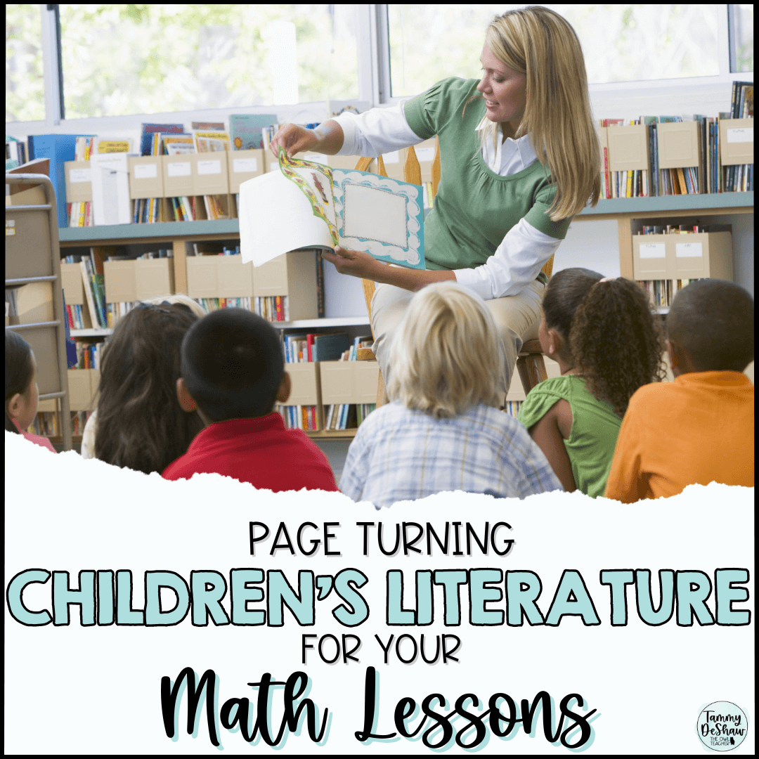 Enhance any concept of your math lessons with this huge list of page-turning children's literature ideas for your upper elementary class.