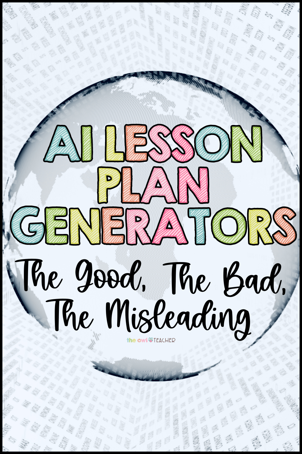 It's tempting to have AI lesson plan generators create your lesson plans, curriculum or other activities you need for your classroom, but is it really a good idea? It definitely has some benefits, but it also has some consequences. In this post, I'll tell you the good, the bad, and the misleading about using AI to help you prepare your lesson planning! via @deshawtammygmail.com