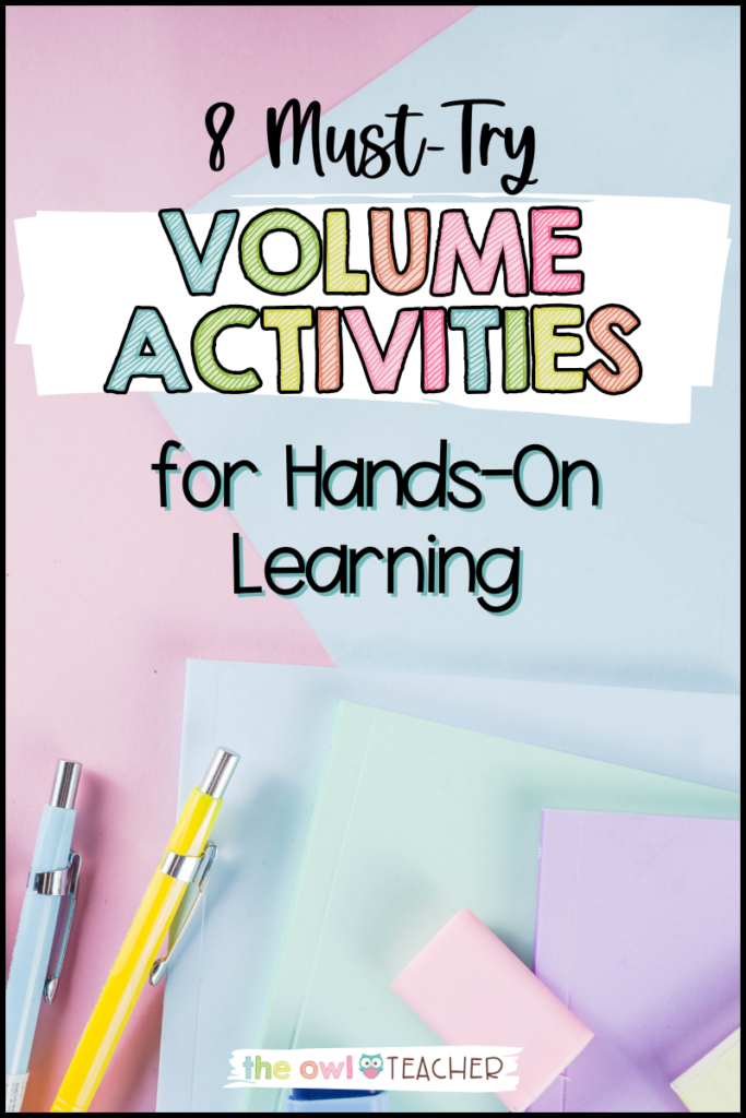 Let's take a look at eight hands-on activities for teaching volume that are sure to engage your math students and provide them with a solid understanding of the tricky concept.