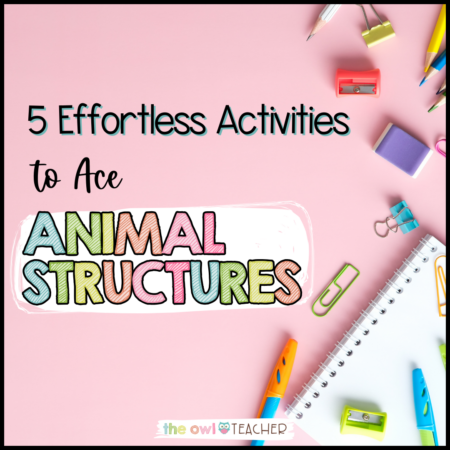 Ensuring your lesson on animal structures align with NGSS while still covering all the important information doesn't have to be overwhelming. Check out these effortless activities to ace your unit!