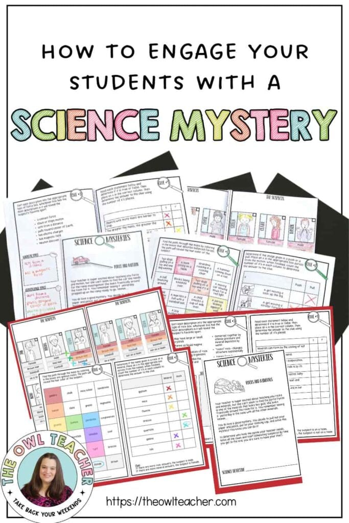 How to engage your students with a science mystery