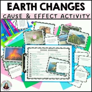 earth changes, cause and effect cards