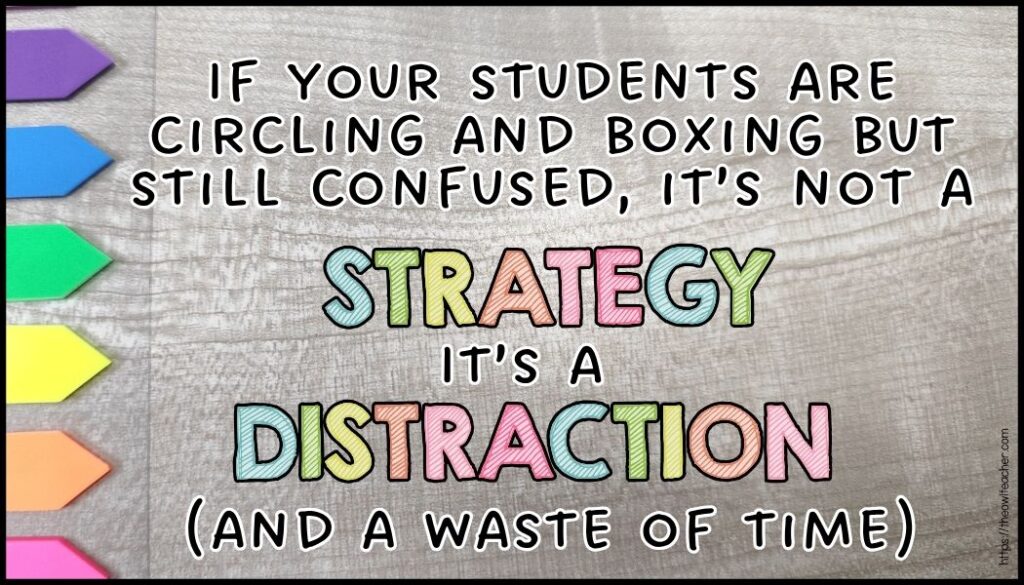 a gray background with text related to word problems and problem solving