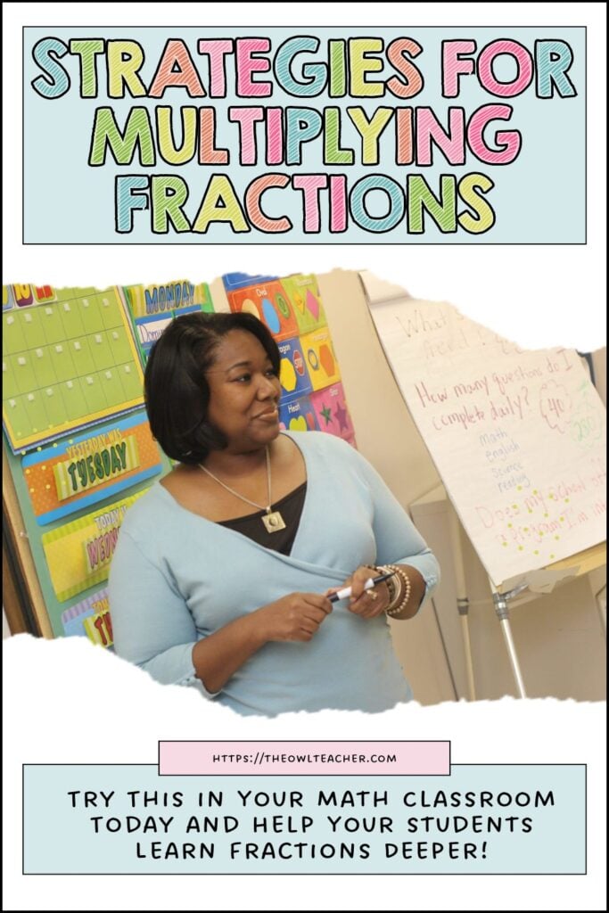 Are you looking for strategies for multiplying fractions in your fifth grade math class? This post goes beyond the area model and helps you discover other ways to present fractions so that students understand and are successful.