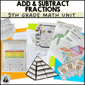 Adding and Subtracting Fractions & Mixed Numbers with Like & Unlike Denominators