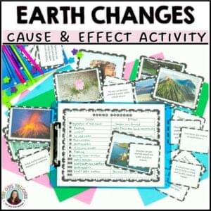 earth changes, cause and effect cards