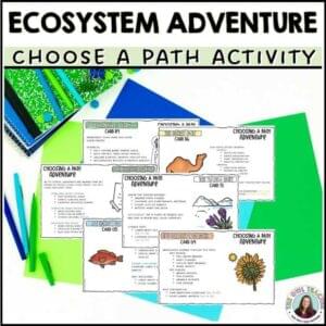ecosystem adventure choose a path activity
